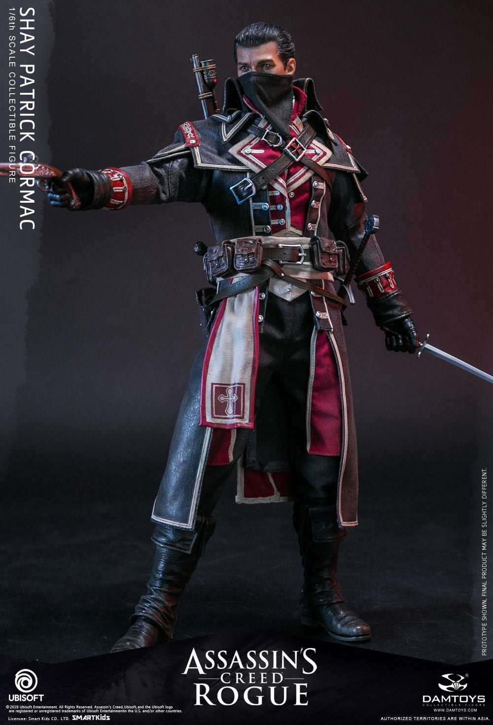 Pedido Figura Shay Patrick Cormac en Assassin's Creed Rogue marca Damtoys DMS011 escala 1/6
