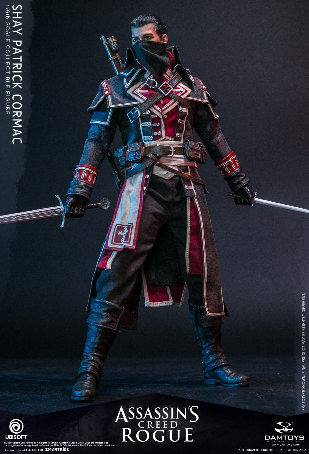 Pedido Figura Shay Patrick Cormac en Assassin's Creed Rogue marca Damtoys DMS011 escala 1/6