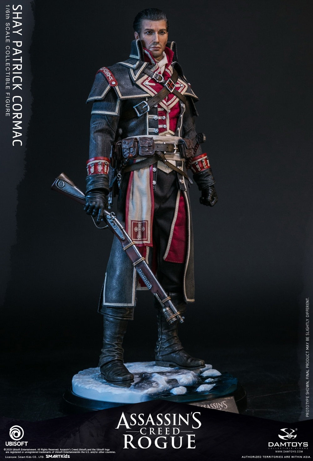 Pedido Figura Shay Patrick Cormac en Assassin's Creed Rogue marca Damtoys DMS011 escala 1/6
