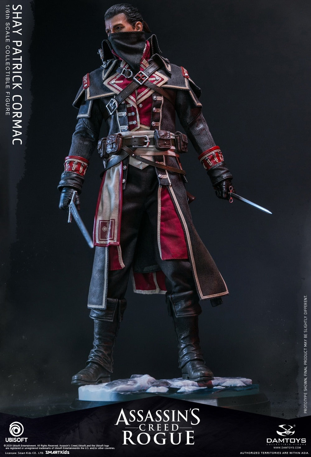 Pedido Figura Shay Patrick Cormac en Assassin's Creed Rogue marca Damtoys DMS011 escala 1/6