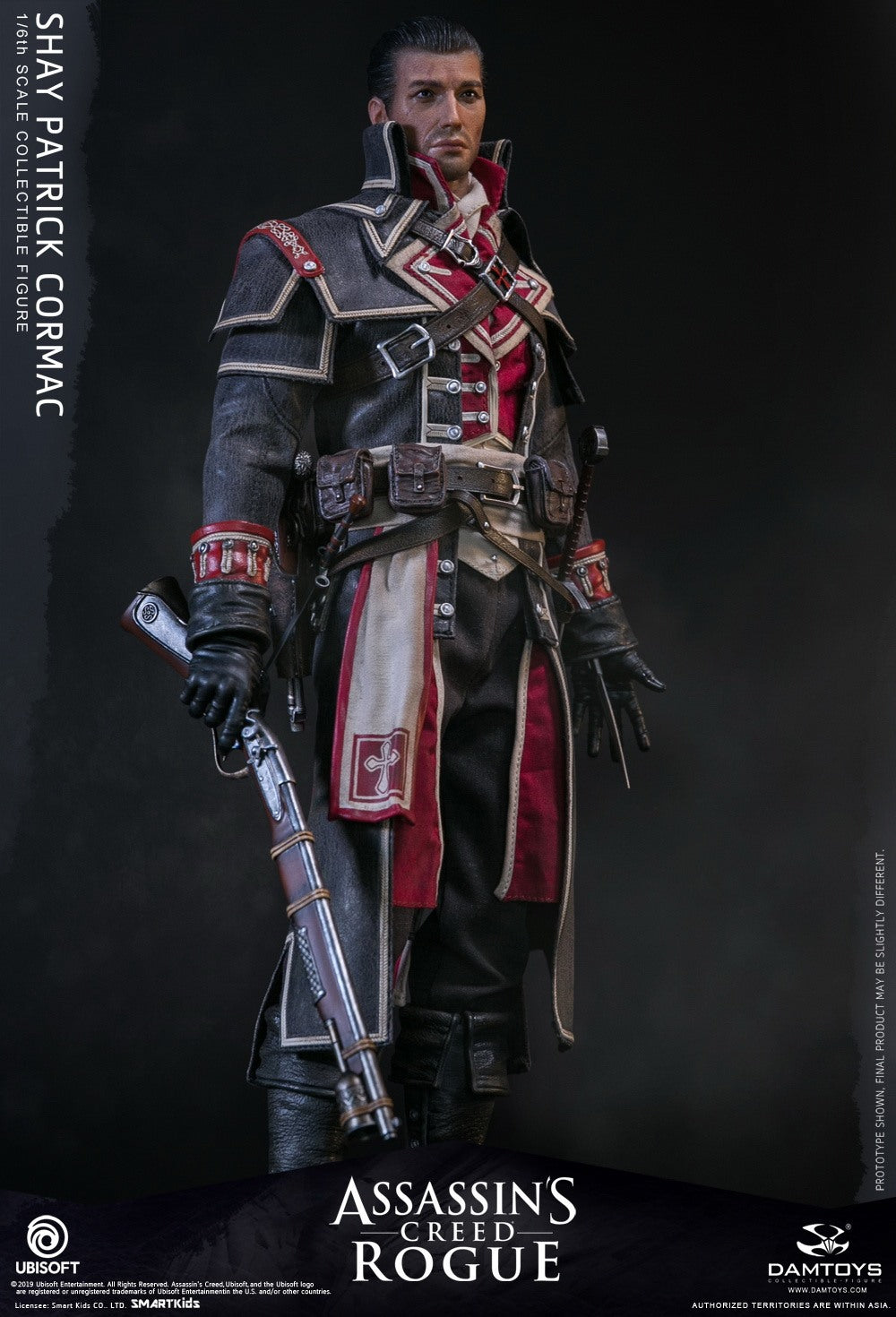 Pedido Figura Shay Patrick Cormac en Assassin's Creed Rogue marca Damtoys DMS011 escala 1/6
