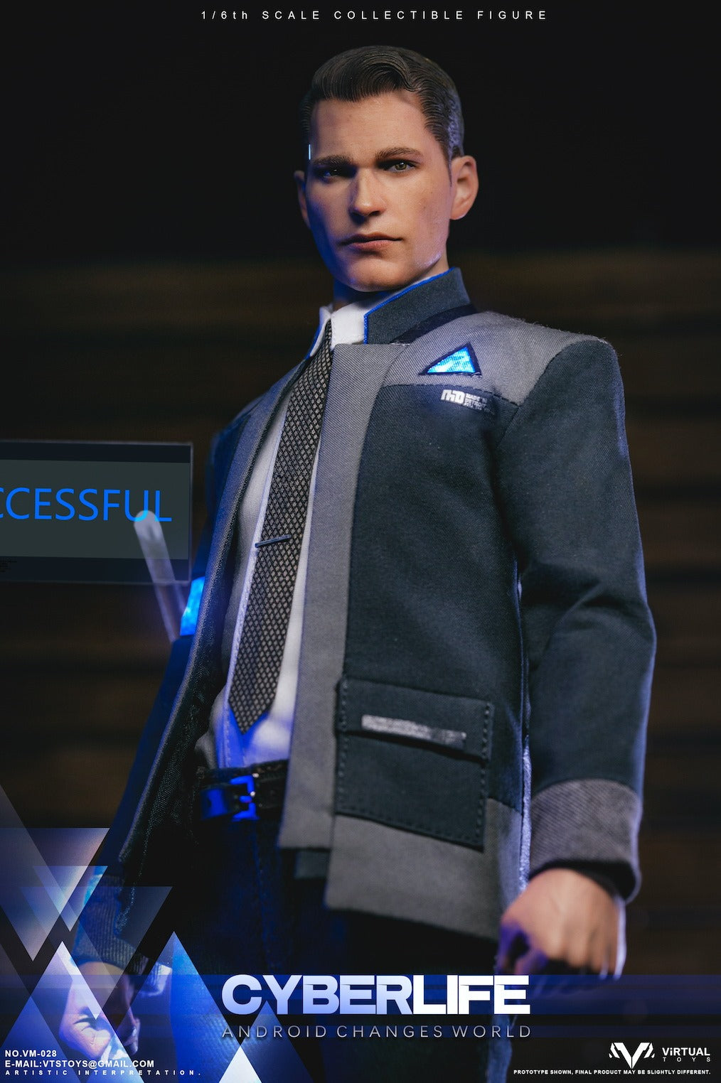 Pedido Figura The Negotiator - Cyberlife marca VTS VM028 escala 1/6