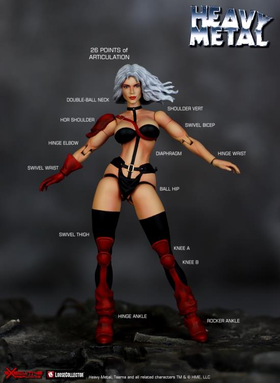Pedido Figuras Taarna & Avis (Deluxe version) - Heavy Metal marca Executive Replicas escala pequeña 1/12