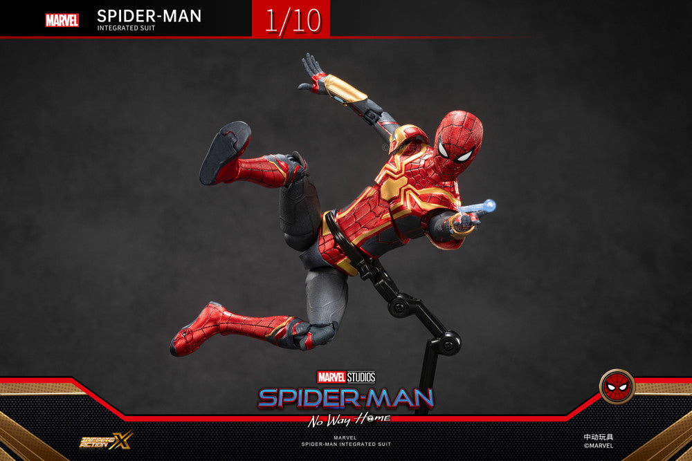 Pedido Figura Spider-Man Integrated Suit - Spider-Man: No Way Home marca ZD Toys escala pequeña 1/10 (18 cm)