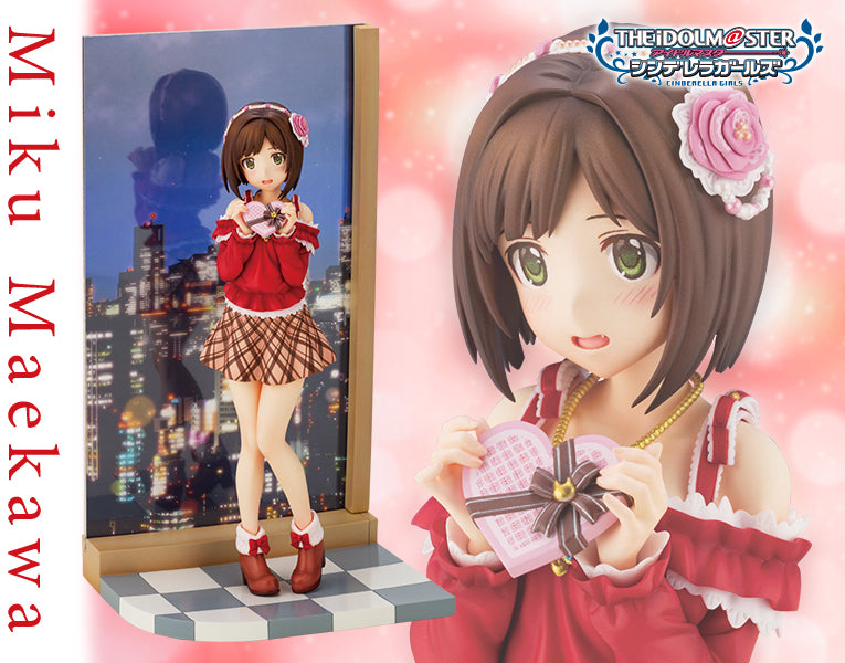 Preventa Estatua Miku Maekawa (con bono) - The Idolmaster Cinderella Girls - Off Stage marca Kotobukiya escala 1/8
