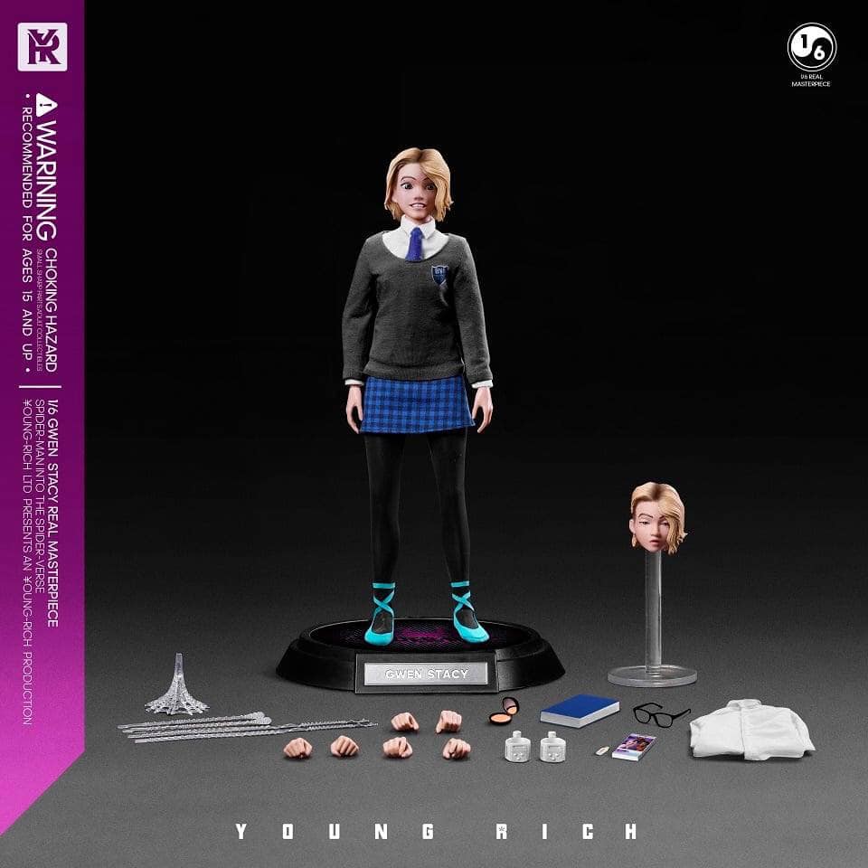 Pedido Figura Gwen (Casual y Traje) marca Young Rich YR008 YR009 escala 1/6