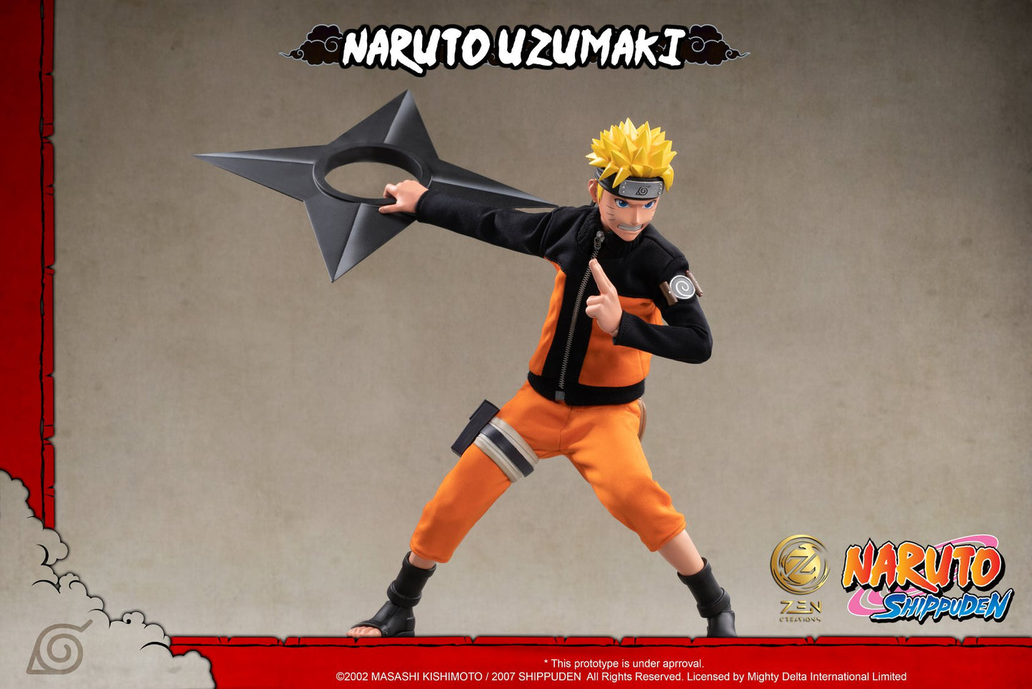 Pedido Figura Naruto Uzumaki (Ultimate version) marca Zen Creations PAF001 escala 1/6