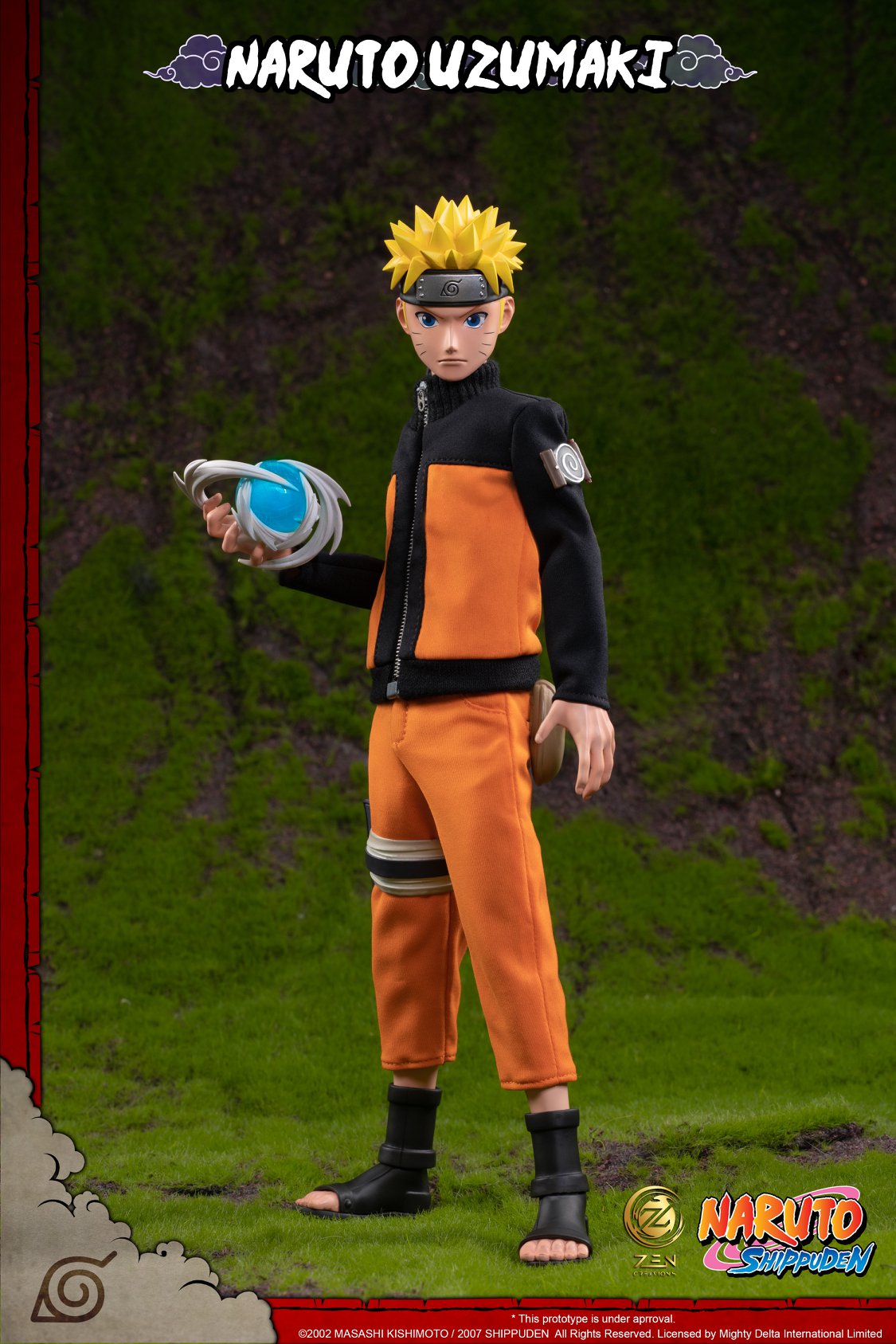 Pedido Figura Naruto Uzumaki (versión normal) (limitada) marca Zen Creations escala 1/6