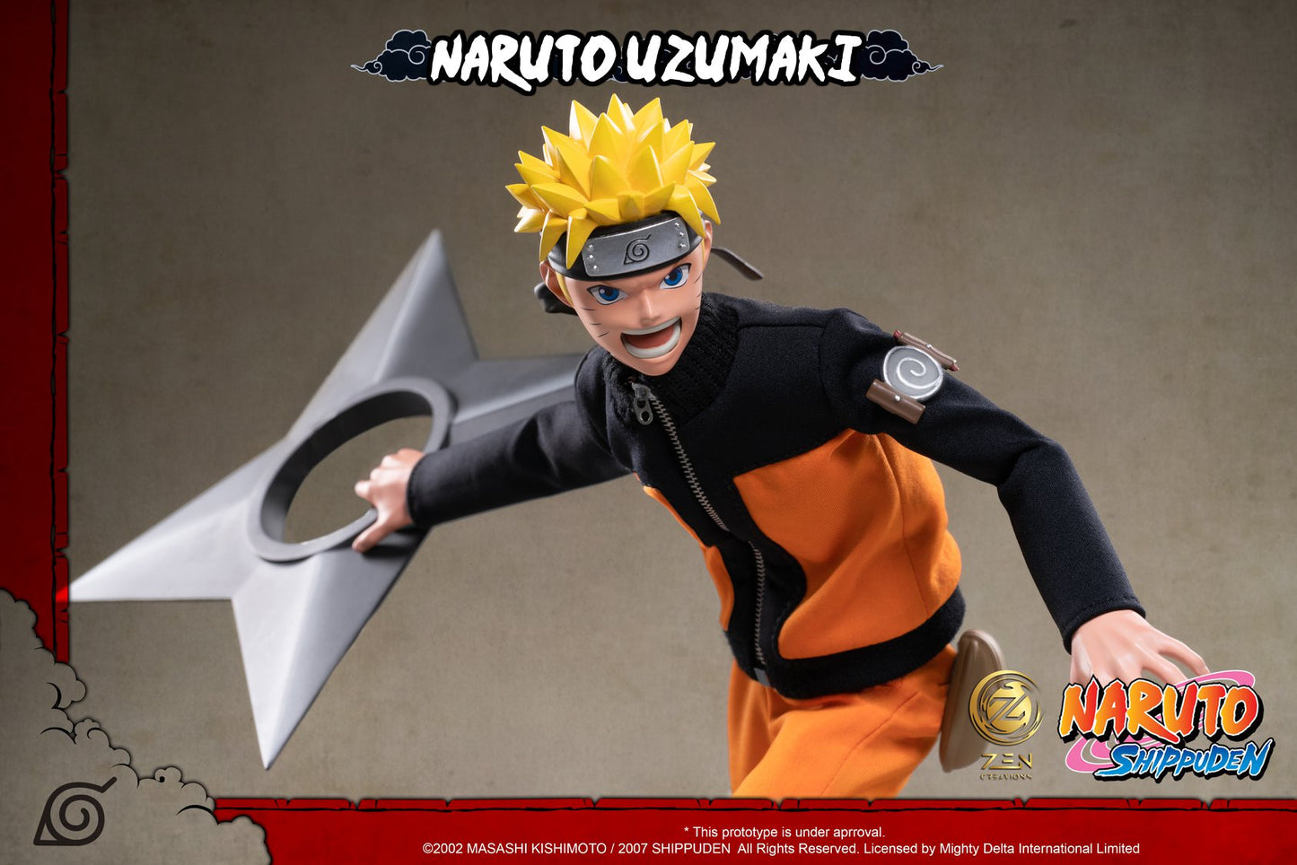Pedido Figura Naruto Uzumaki (Ultimate version) marca Zen Creations PAF001 escala 1/6
