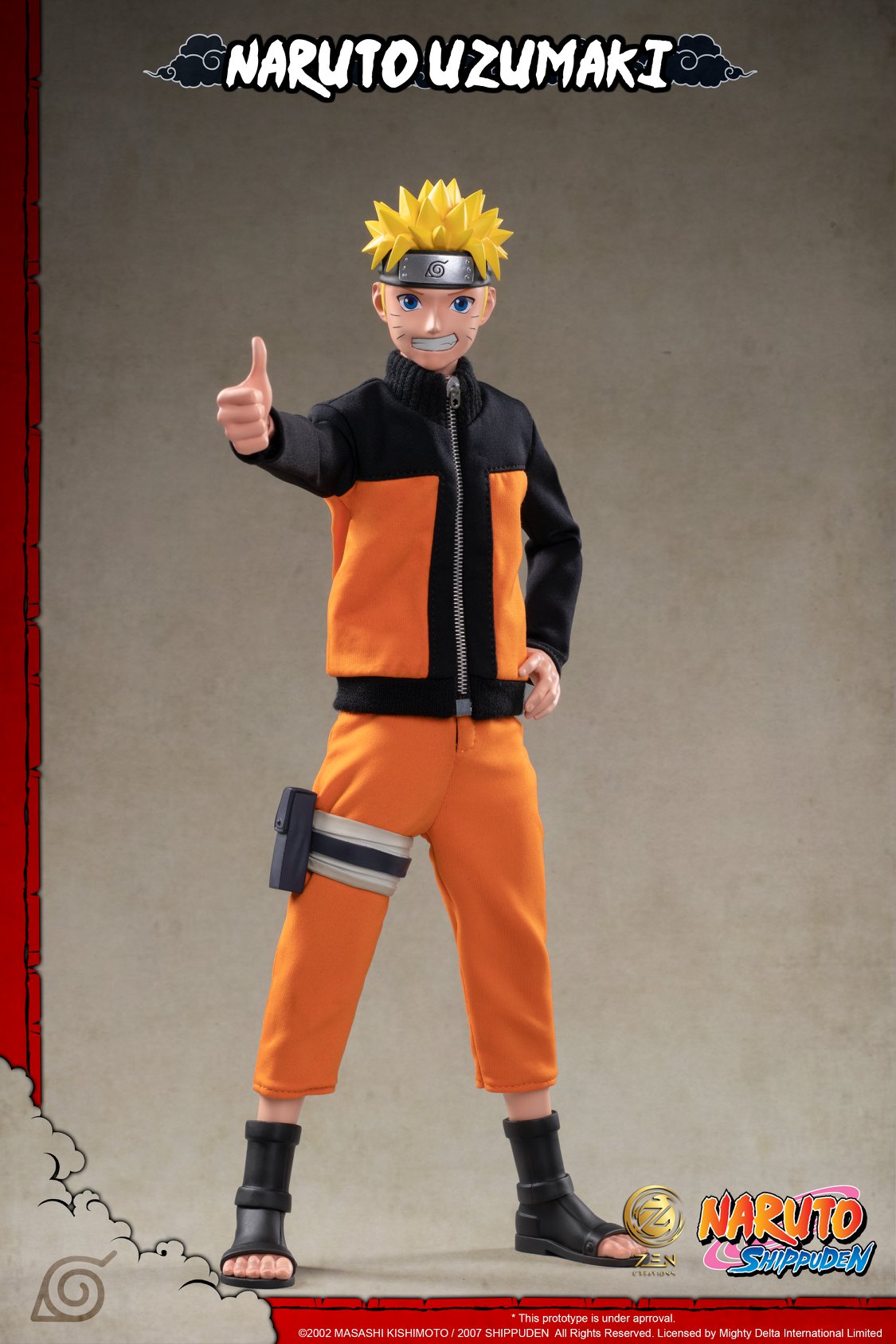 Pedido Figura Naruto Uzumaki (Ultimate version) marca Zen Creations PAF001 escala 1/6