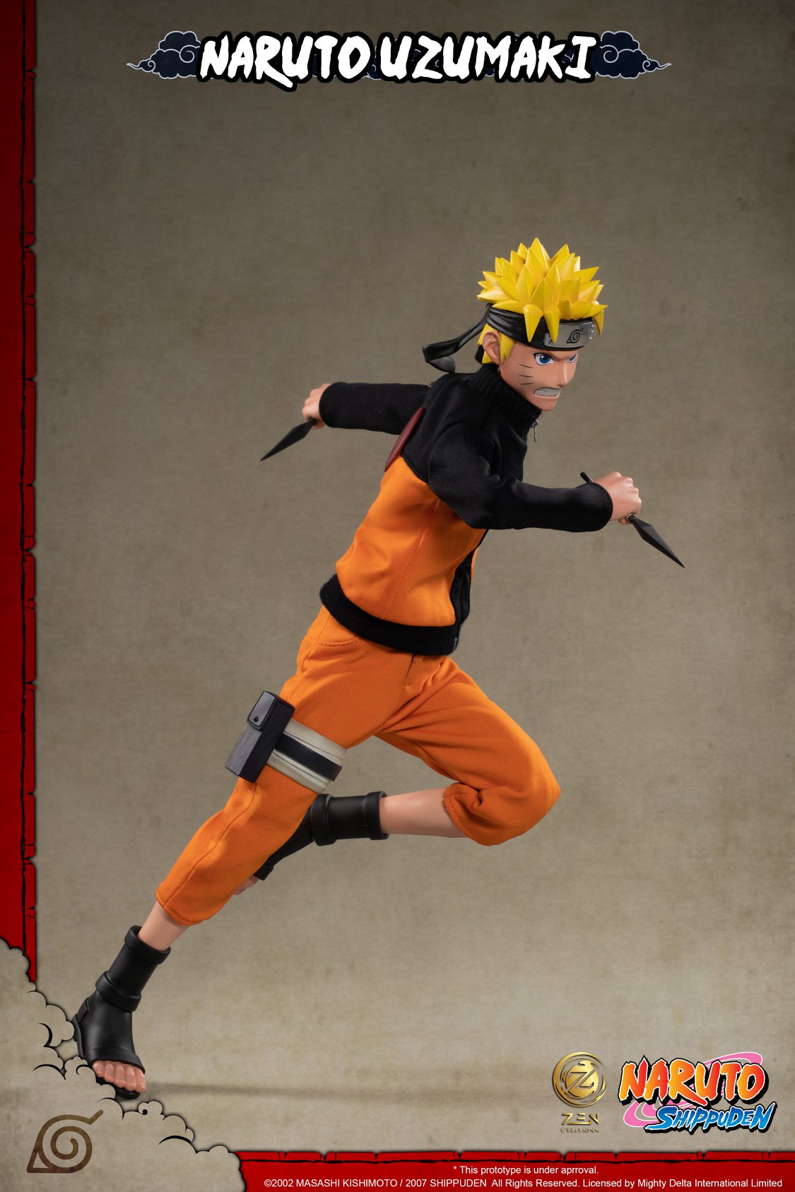 Pedido Figura Naruto Uzumaki (Ultimate version) marca Zen Creations PAF001 escala 1/6