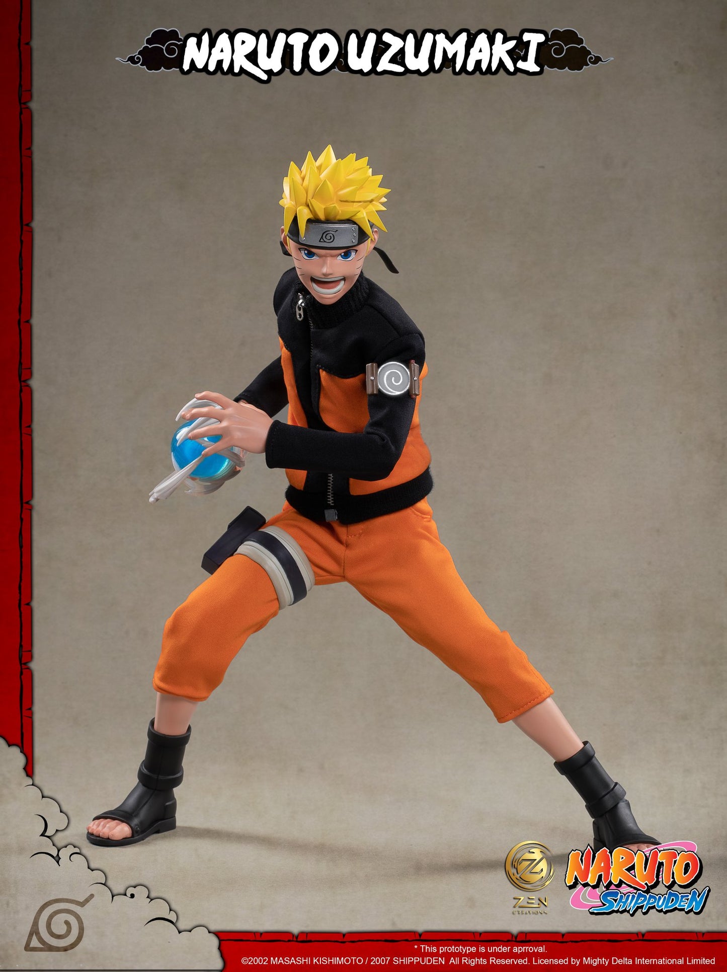 Pedido Figura Naruto Uzumaki (Ultimate version) marca Zen Creations PAF001 escala 1/6