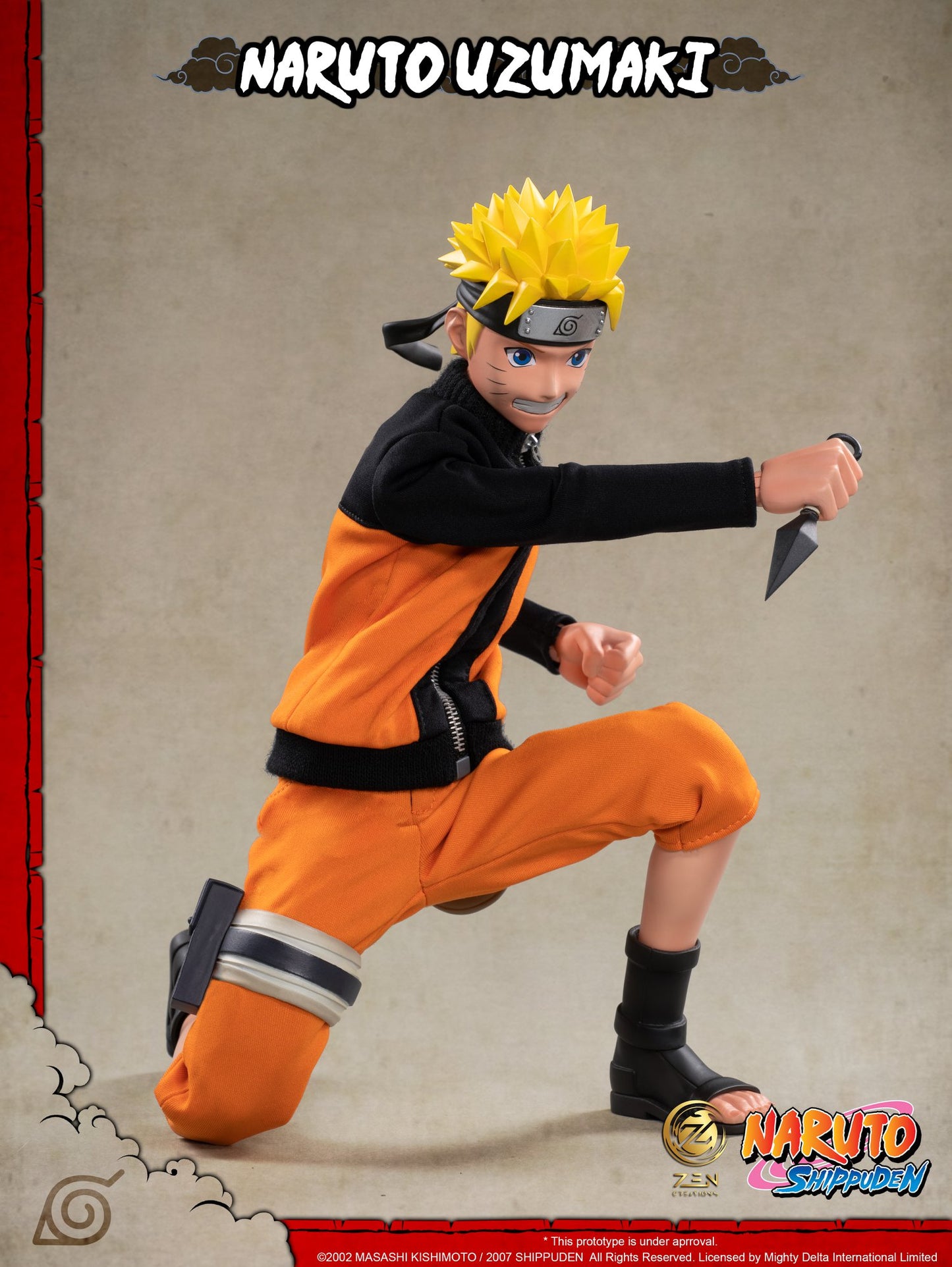 Pedido Figura Naruto Uzumaki (Ultimate version) marca Zen Creations PAF001 escala 1/6