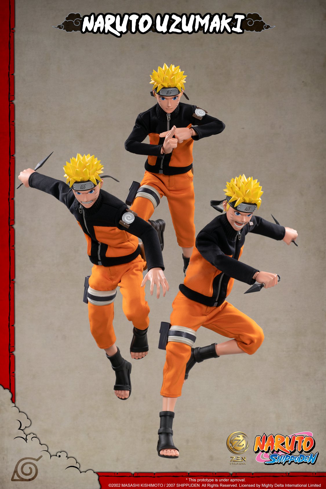 Pedido Figura Naruto Uzumaki (Ultimate version) marca Zen Creations PAF001 escala 1/6