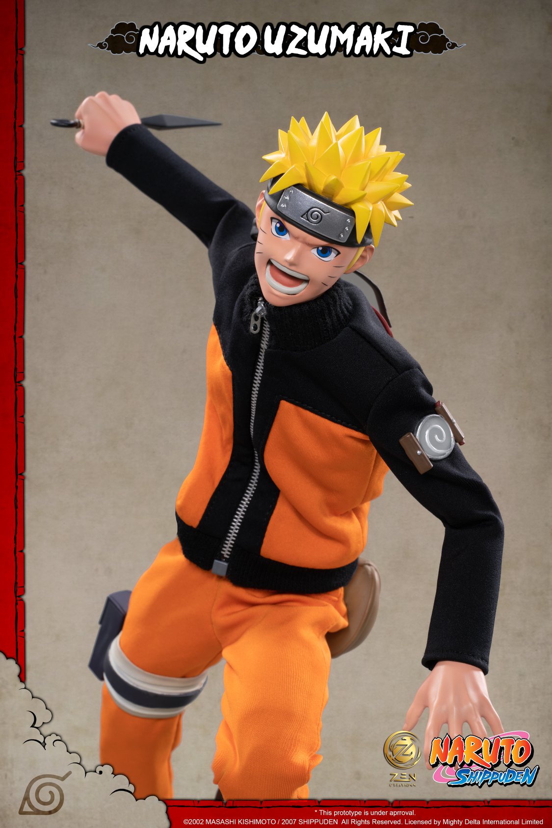 Pedido Figura Naruto Uzumaki (Ultimate version) marca Zen Creations PAF001 escala 1/6