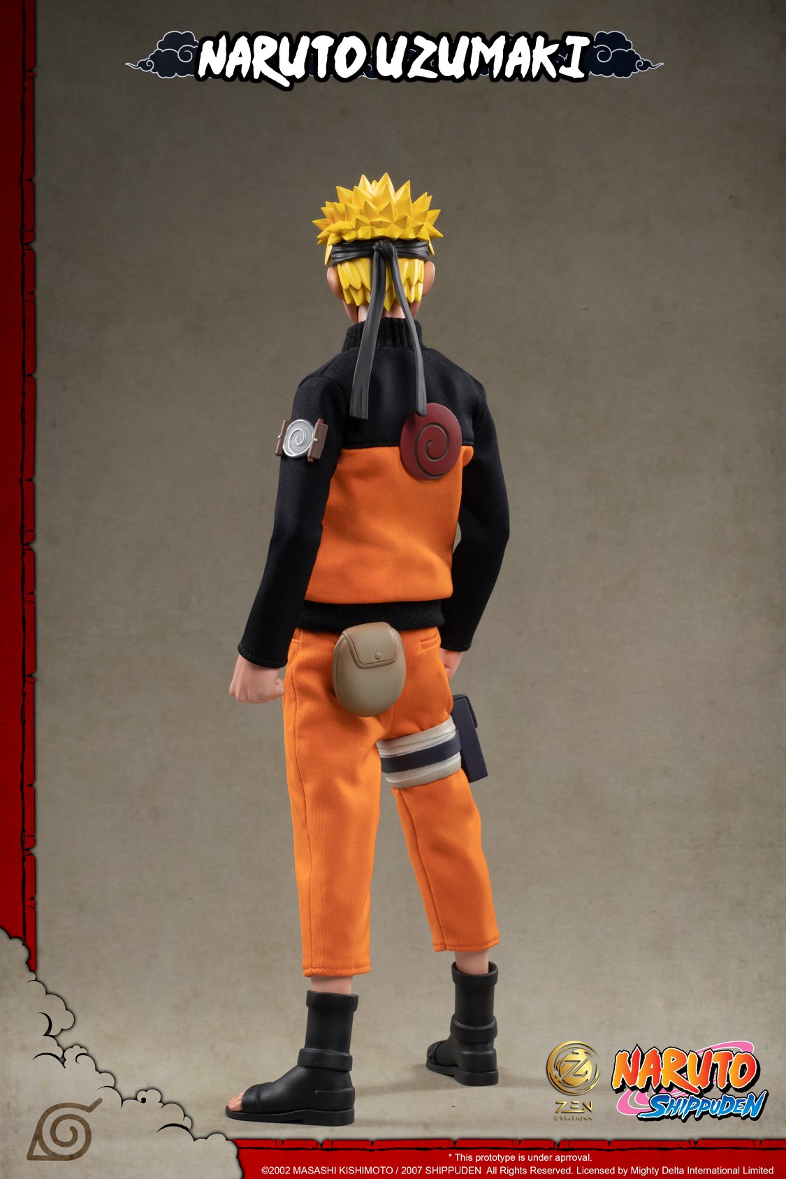 Pedido Figura Naruto Uzumaki (versión normal) (limitada) marca Zen Creations escala 1/6
