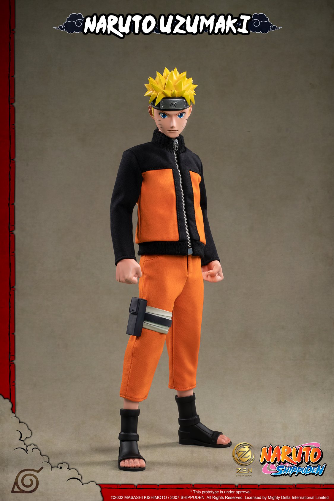 Pedido Figura Naruto Uzumaki (versión normal) (limitada) marca Zen Creations escala 1/6