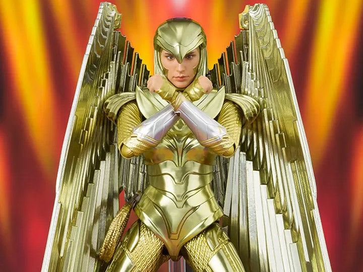 Pedido Figura Wonder Woman Golden Armor - Wonder Woman 1984 - S.H.Figuarts marca Bandai Spirits escala pequeña 1/12