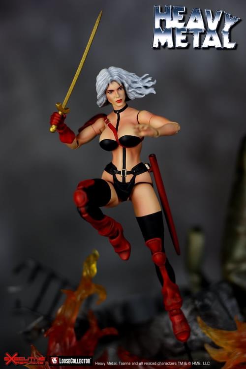 Pedido Figuras Taarna & Avis (Deluxe version) - Heavy Metal marca Executive Replicas escala pequeña 1/12