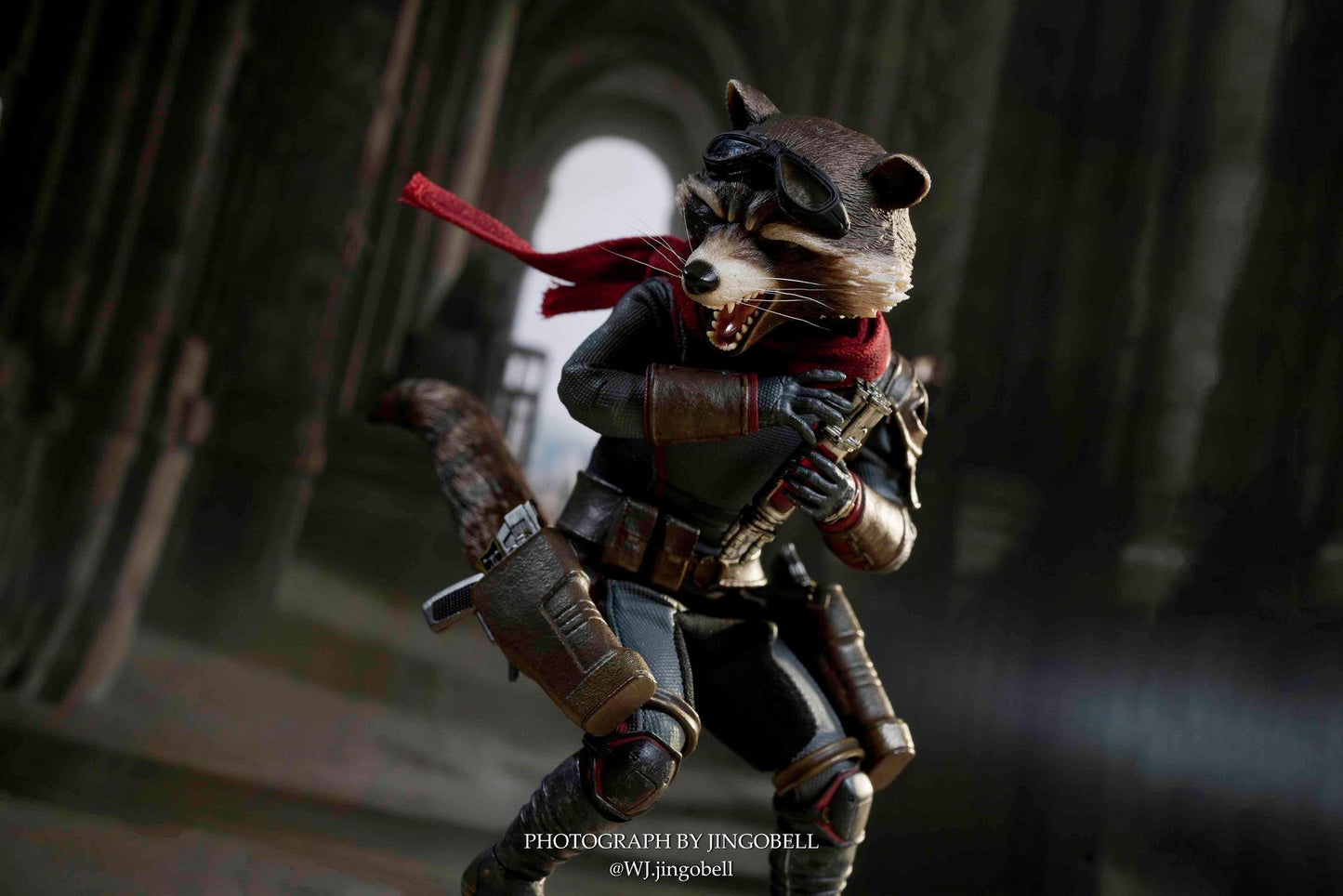 Pedido Figura Rocket - Avengers Endgame marca Hot Toys MMS548 escala 1/6