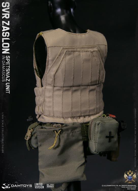 Preventa Figura SVR Zaslon in Damascus (Limited Version) - Russian Spetsnaz Unit marca Damtoys 78093F escala 1/6