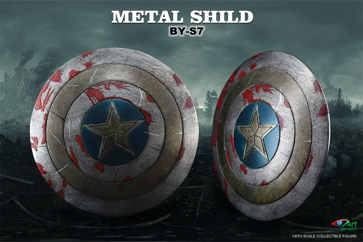 Pedido Escudo Metálico Diecast (6 versiones) marca By-Art escala 1/6