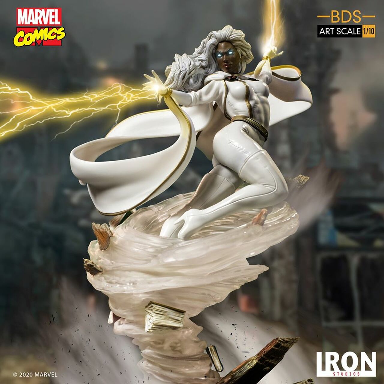 Pedido Estatua Storm - X-Men - Marvel Comics marca Iron Studios - Battle Diorama Series (DBS) escala de arte 1/10