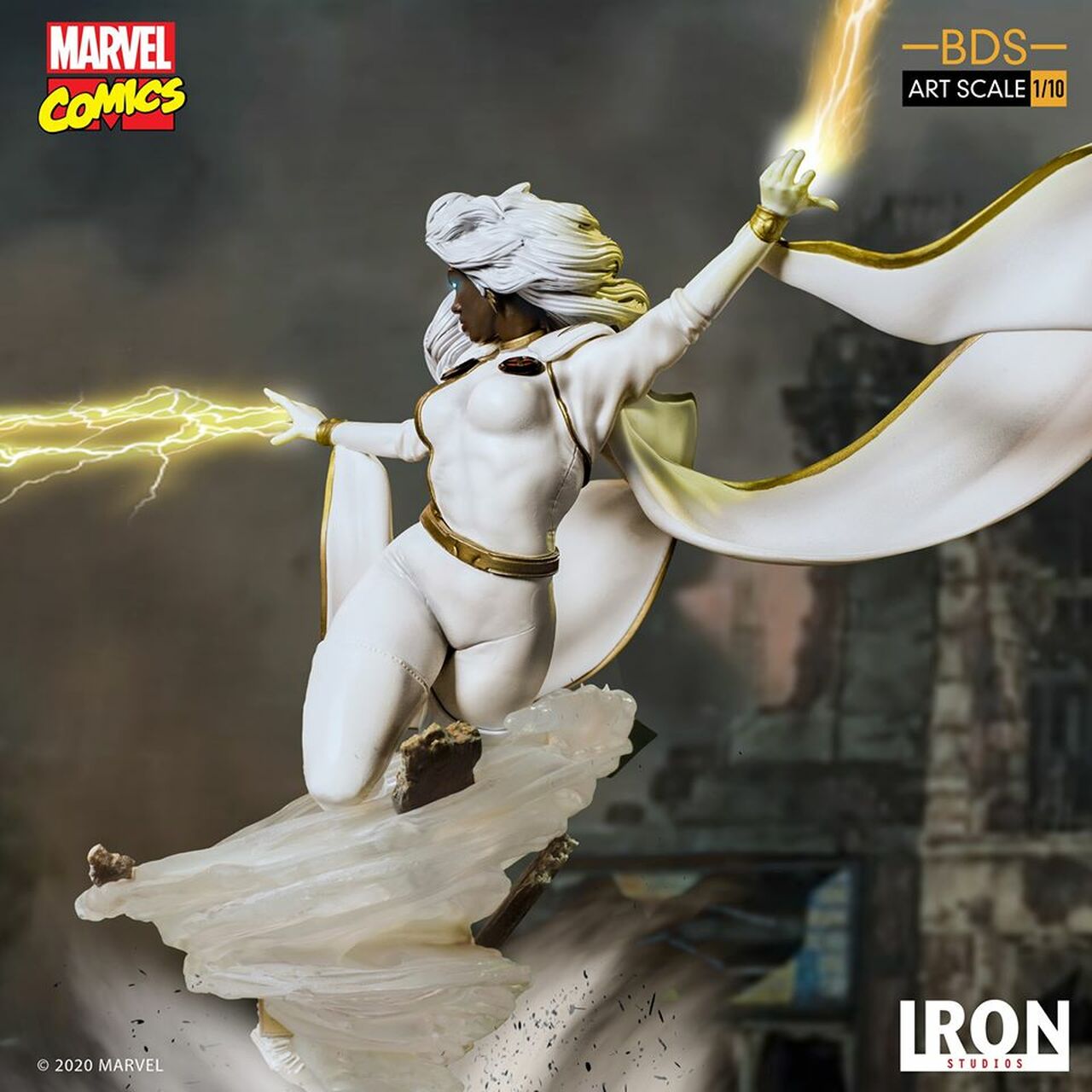 Pedido Estatua Storm - X-Men - Marvel Comics marca Iron Studios - Battle Diorama Series (DBS) escala de arte 1/10