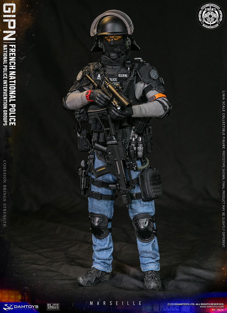 Pedido Figura French National Police GIPN Marseille marca Damtoys 78076 escala 1/6