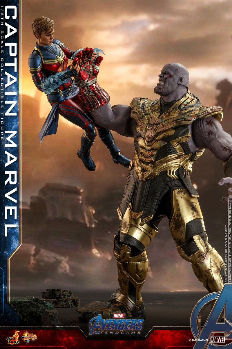 Pedido Figura Captain Marvel - Avengers Endgame marca Hot Toys MMS575 escala 1/6