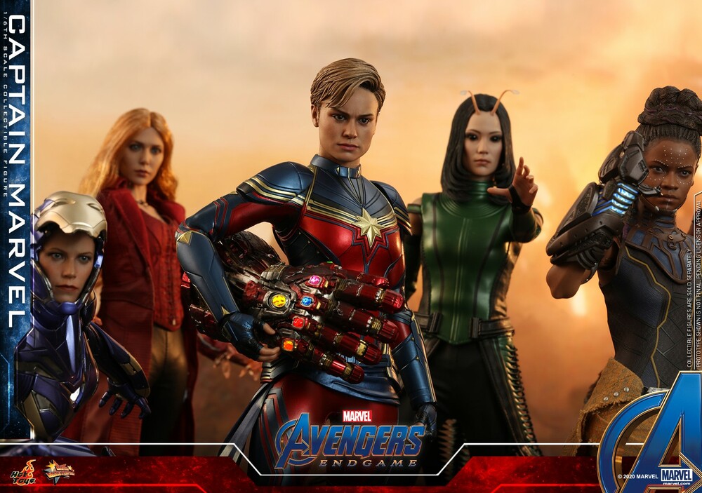 Pedido Figura Captain Marvel - Avengers Endgame marca Hot Toys MMS575 escala 1/6