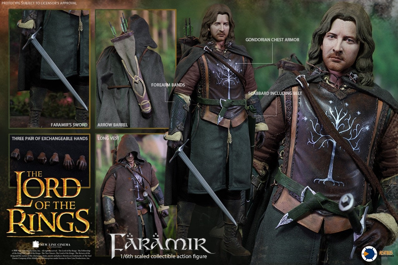 Pedido Figura Faramir - The Lord of the Rings marca Asmus Toys escala 1/6