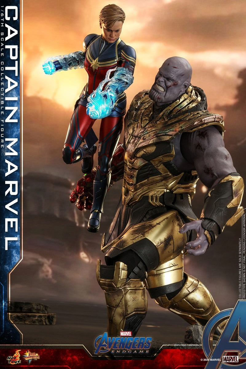 Pedido Figura Captain Marvel - Avengers Endgame marca Hot Toys MMS575 escala 1/6