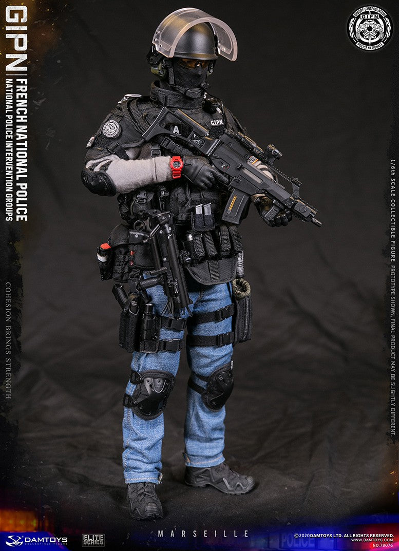 Pedido Figura French National Police GIPN Marseille marca Damtoys 78076 escala 1/6