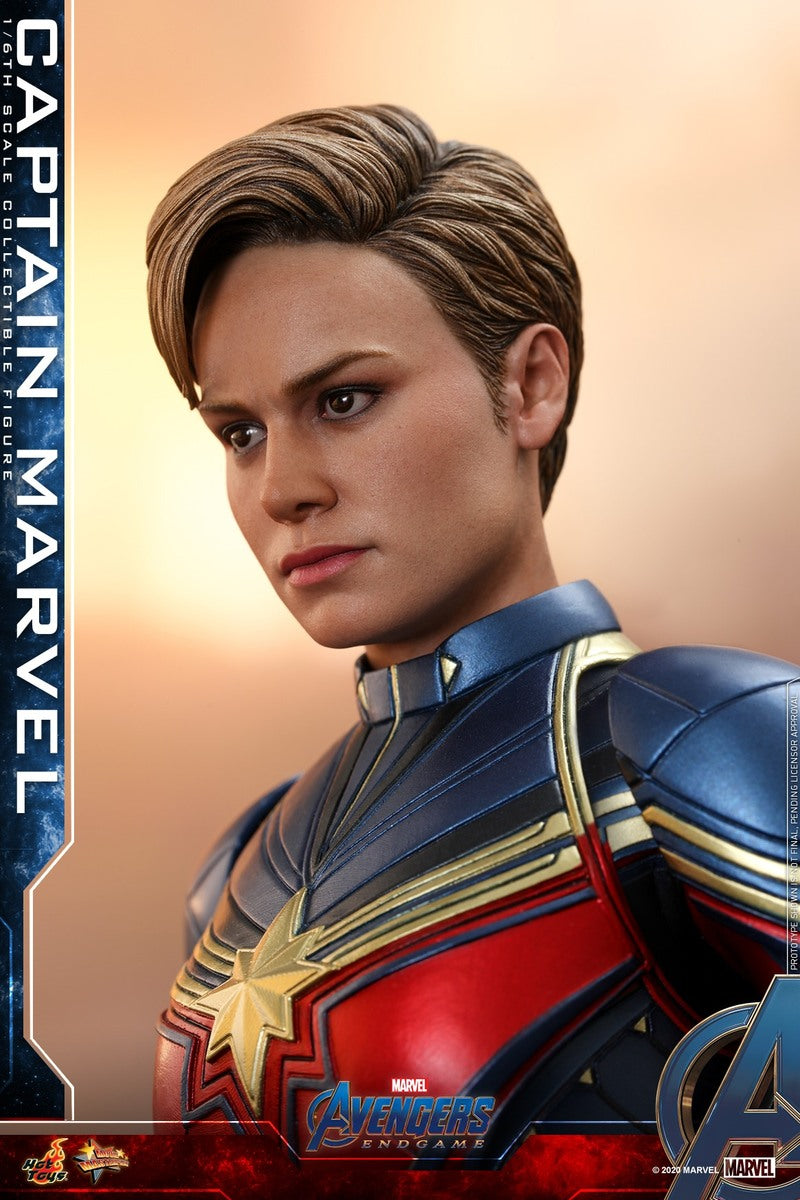 Pedido Figura Captain Marvel - Avengers Endgame marca Hot Toys MMS575 escala 1/6