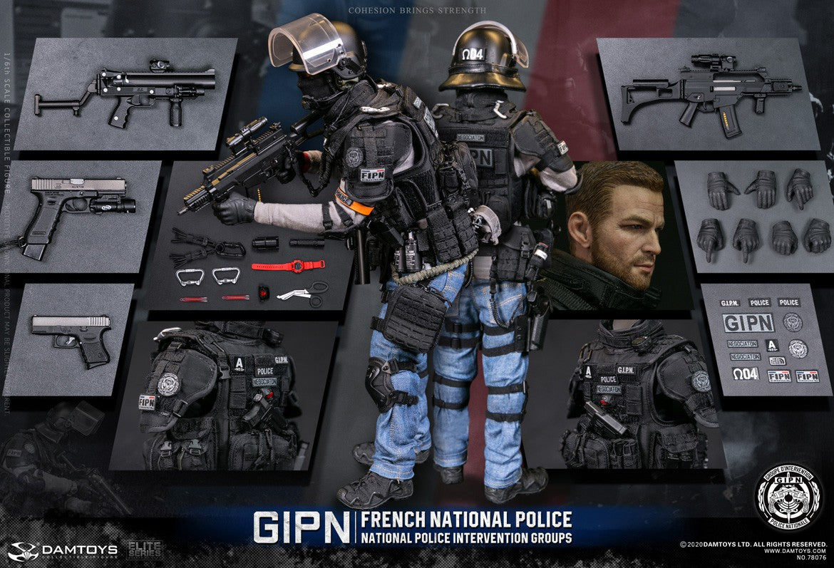 Pedido Figura French National Police GIPN Marseille marca Damtoys 78076 escala 1/6