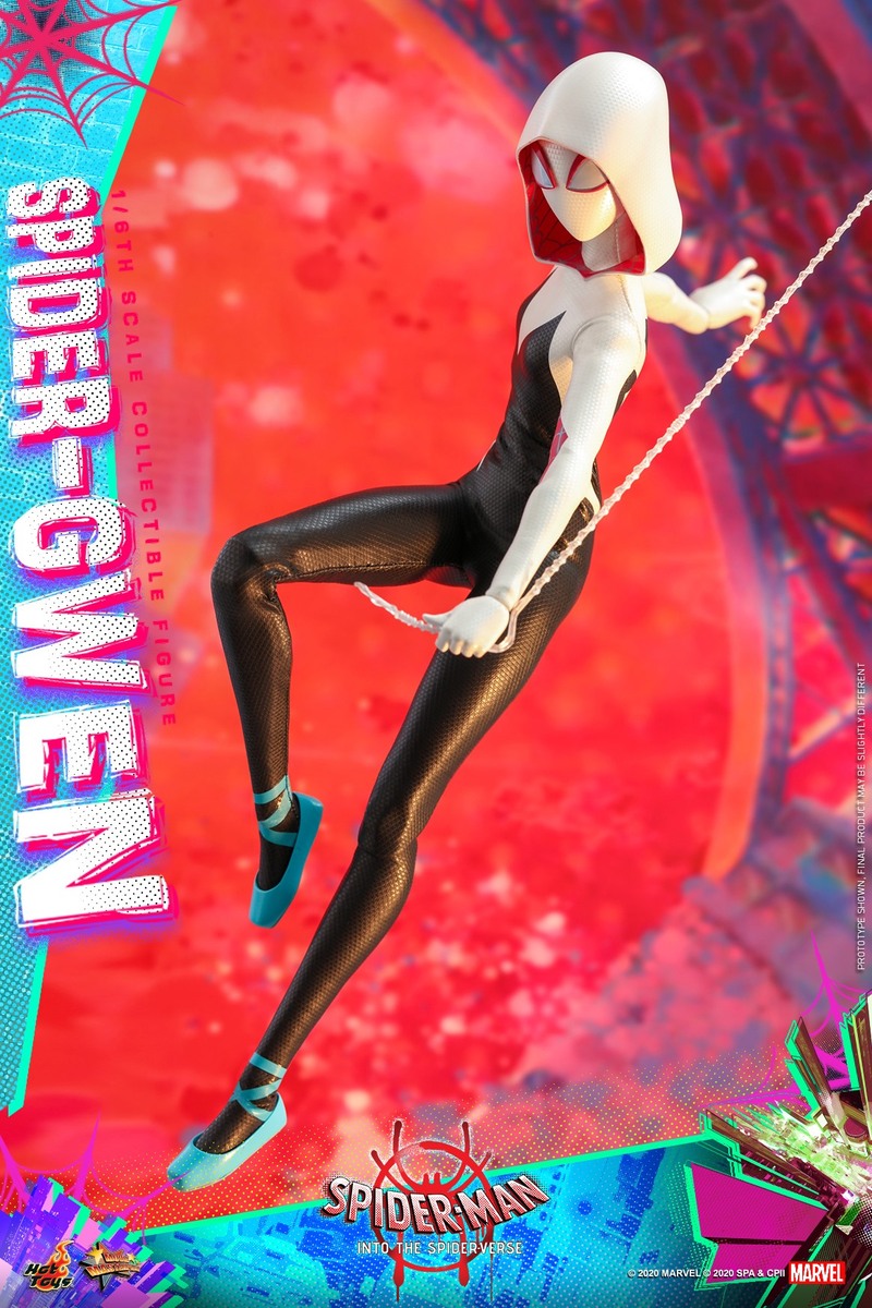 Pedido Figura Spider-Gwen - Spider-Man into the Spider-Verse marca Hot Toys MMS576 escala 1/6