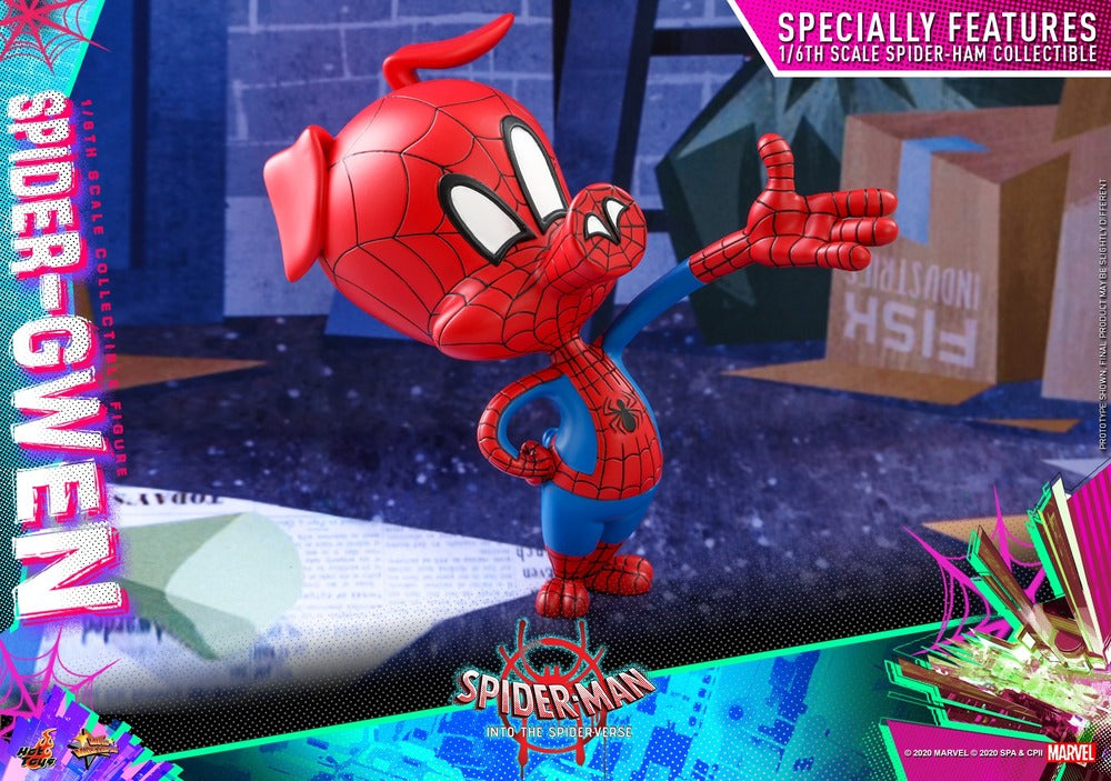 Pedido Figura Spider-Gwen - Spider-Man into the Spider-Verse marca Hot Toys MMS576 escala 1/6