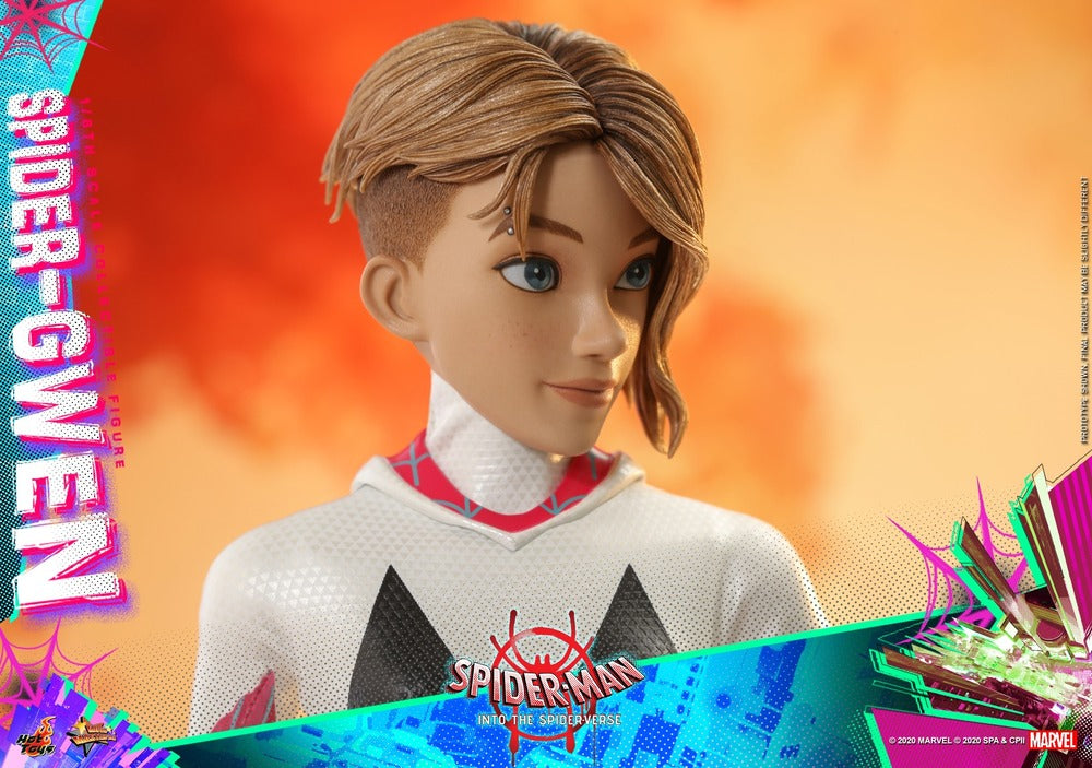 Pedido Figura Spider-Gwen - Spider-Man into the Spider-Verse marca Hot Toys MMS576 escala 1/6