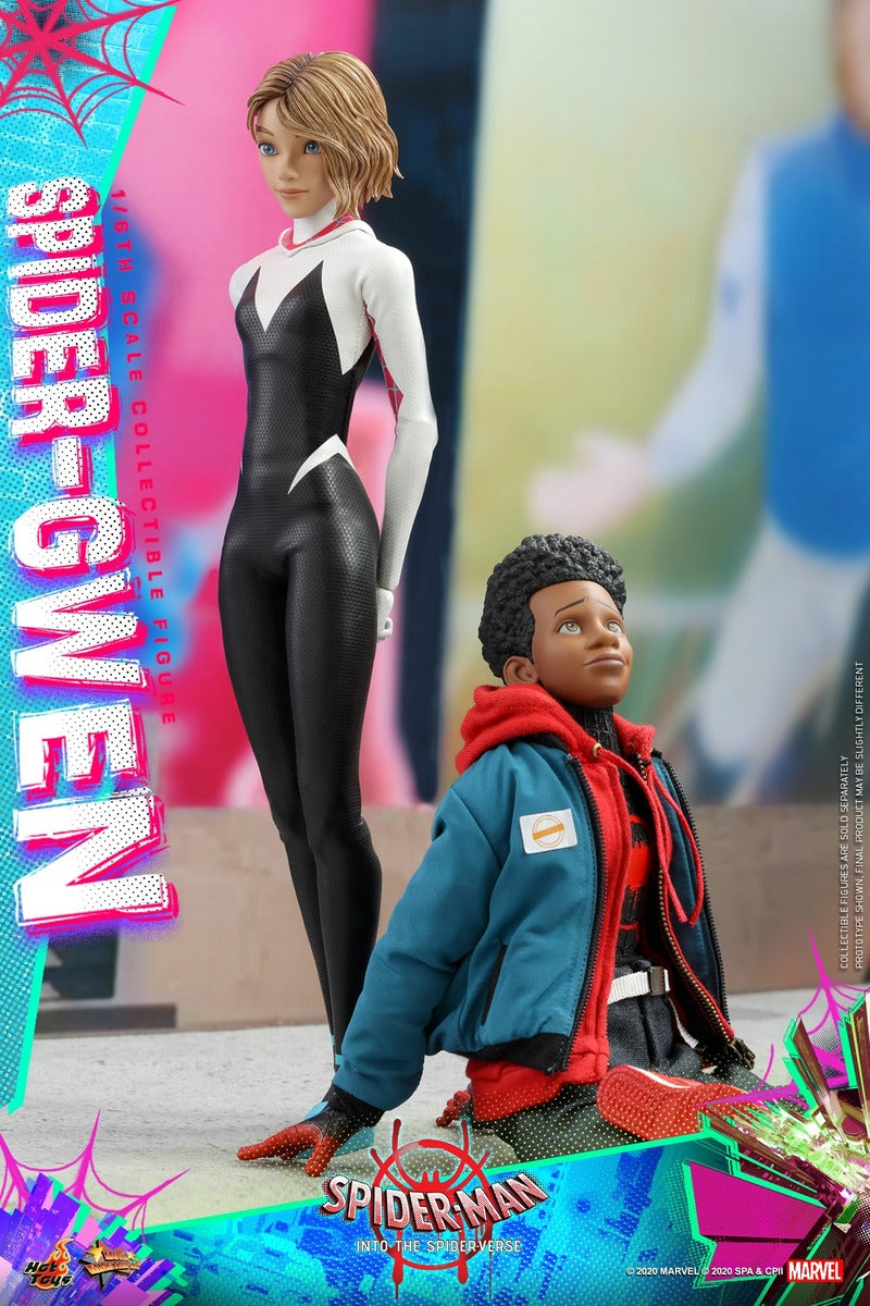 Pedido Figura Spider-Gwen - Spider-Man into the Spider-Verse marca Hot Toys MMS576 escala 1/6