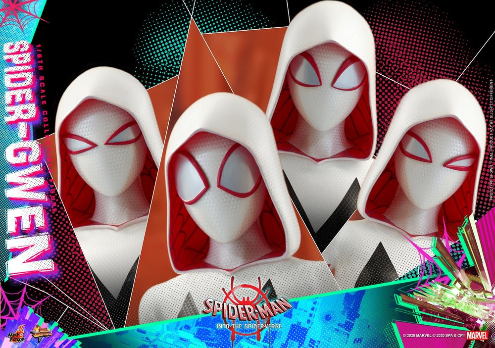Pedido Figura Spider-Gwen - Spider-Man into the Spider-Verse marca Hot Toys MMS576 escala 1/6