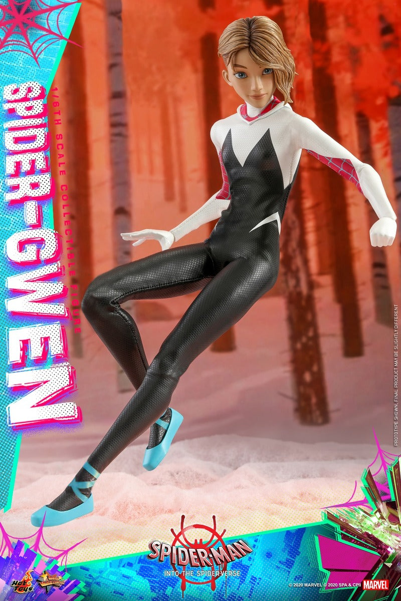 Pedido Figura Spider-Gwen - Spider-Man into the Spider-Verse marca Hot Toys MMS576 escala 1/6