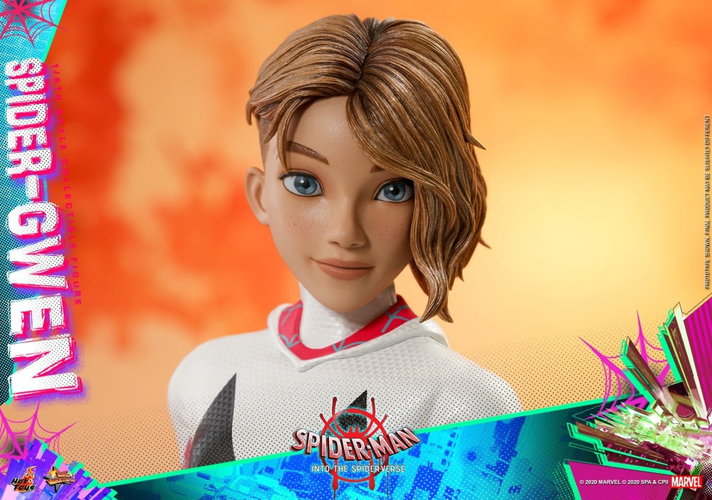 Pedido Figura Spider-Gwen - Spider-Man into the Spider-Verse marca Hot Toys MMS576 escala 1/6