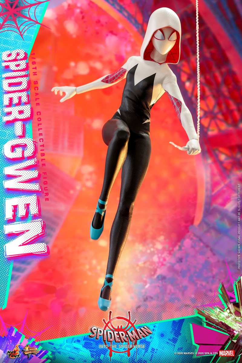 Pedido Figura Spider-Gwen - Spider-Man into the Spider-Verse marca Hot Toys MMS576 escala 1/6