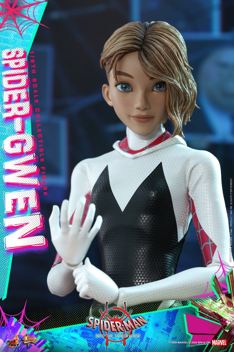 Pedido Figura Spider-Gwen - Spider-Man into the Spider-Verse marca Hot Toys MMS576 escala 1/6