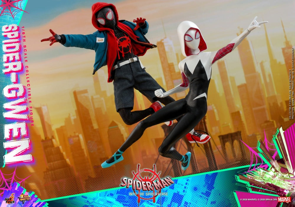 Pedido Figura Spider-Gwen - Spider-Man into the Spider-Verse marca Hot Toys MMS576 escala 1/6