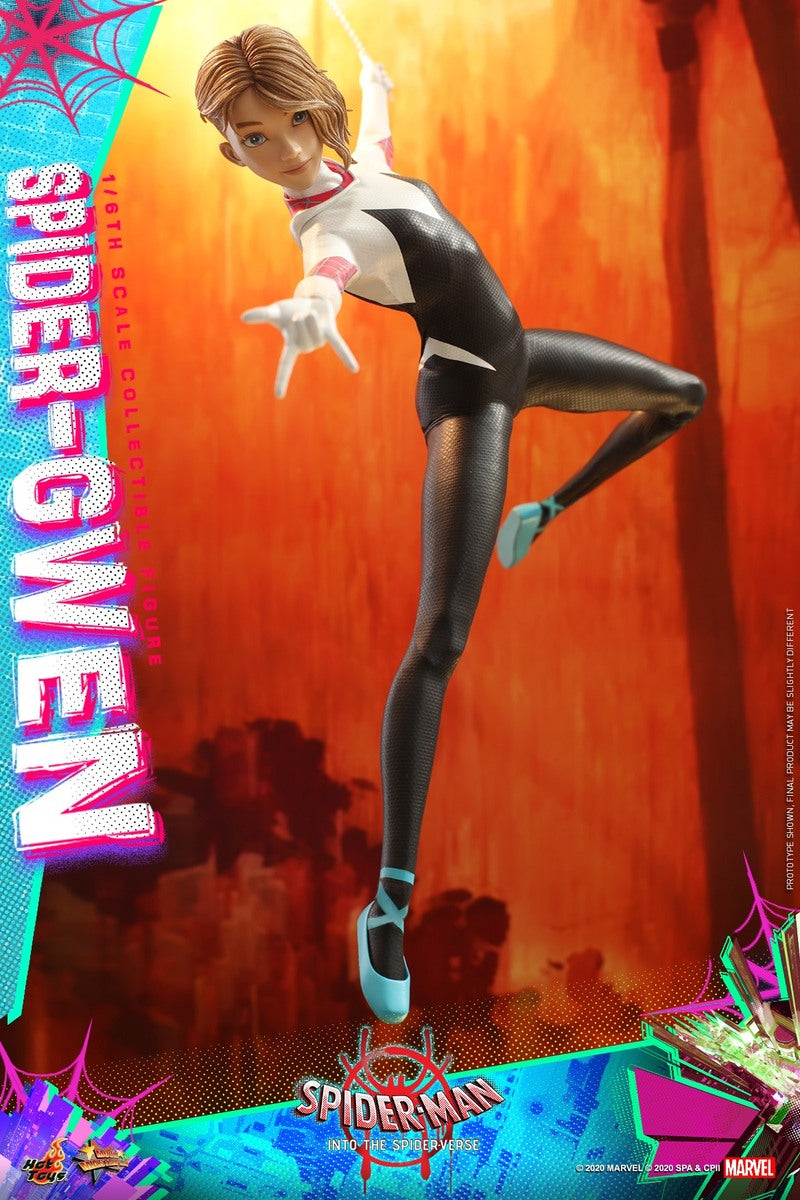 Pedido Figura Spider-Gwen - Spider-Man into the Spider-Verse marca Hot Toys MMS576 escala 1/6