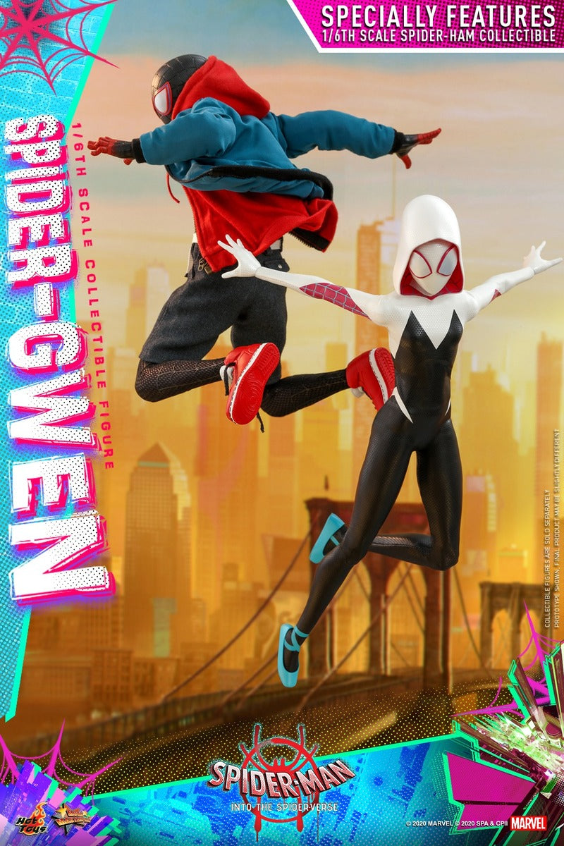 Pedido Figura Spider-Gwen - Spider-Man into the Spider-Verse marca Hot Toys MMS576 escala 1/6