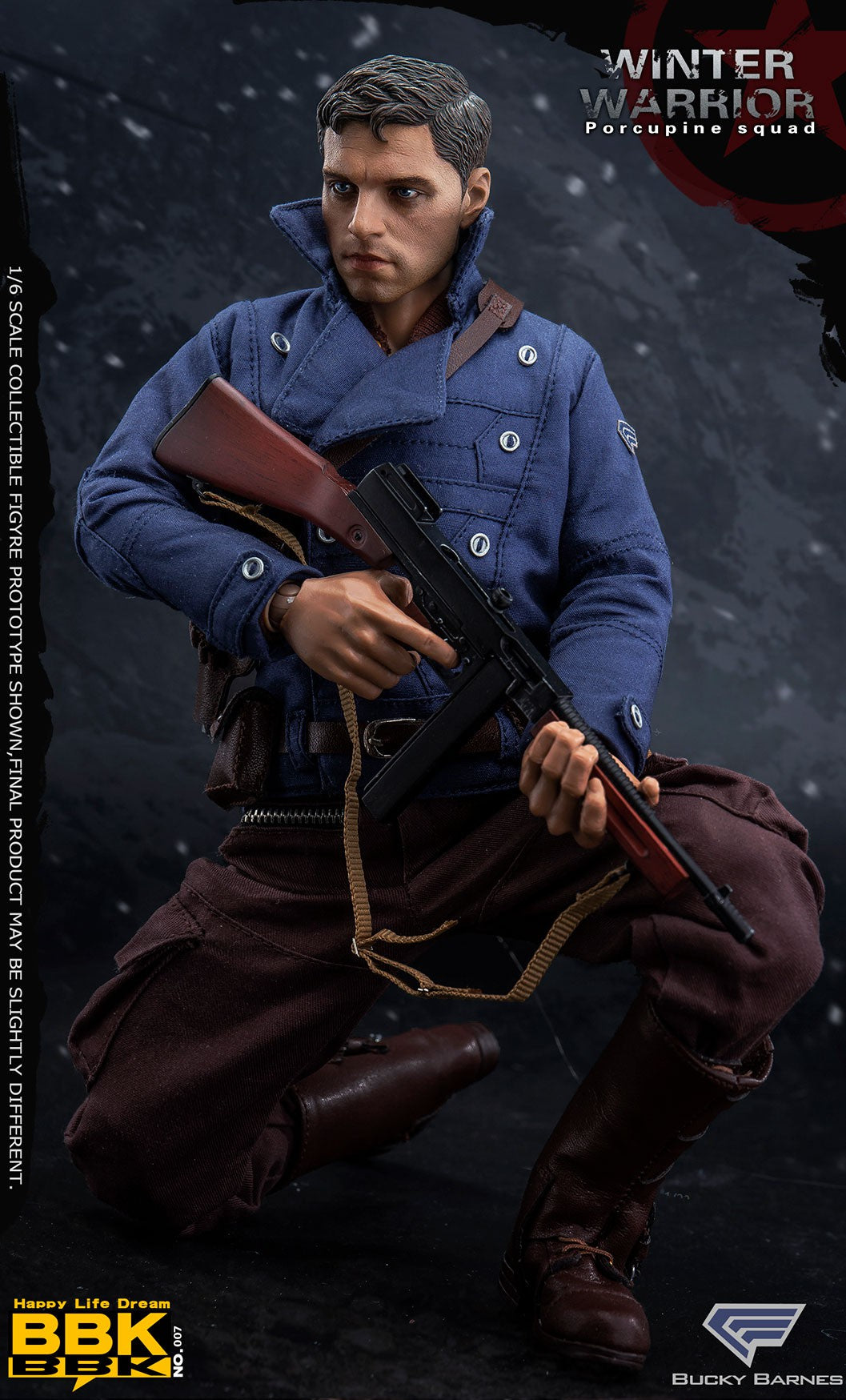 Pedido Figura Winter Warrior marca BBK BBK07 escala 1/6