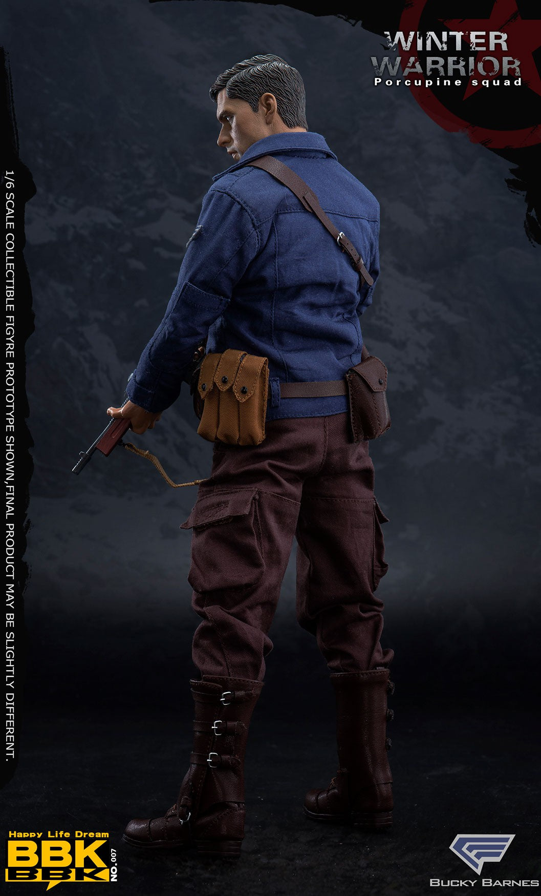 Pedido Figura Winter Warrior marca BBK BBK07 escala 1/6